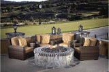 Montecito Outdoor Patio Wicker 4 Piece Club Chair Set Model 2501-4 by Sunset West