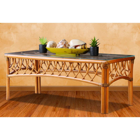 Montego Bay 6 Pc Living Room Set Model MB-SET from Spice Islands Wicker with Choice of Cushions Made in the USA