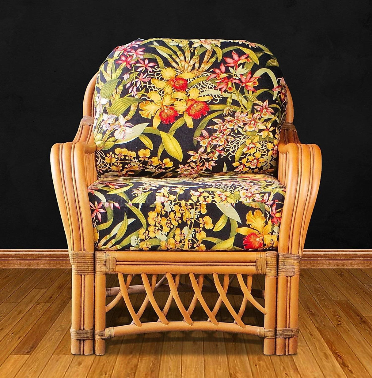 Montego Bay 6 Pc Living Room Set Model MB-SET from Spice Islands Wicker with Choice of Cushions Made in the USA