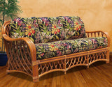 Montego Bay 6 Pc Living Room Set Model MB-SET from Spice Islands Wicker with Choice of Cushions Made in the USA