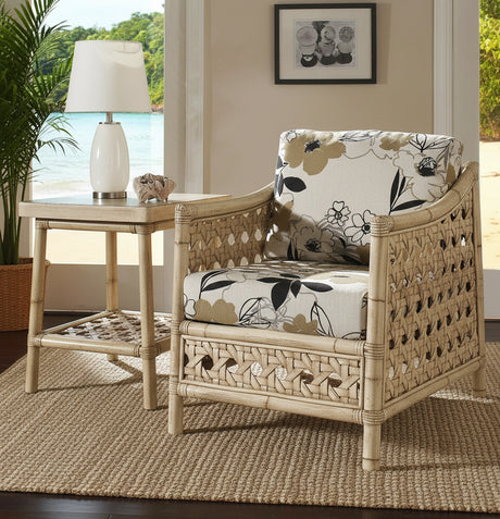 Morocco Rattan End Table Model MC-09 By Designer Wicker Tribor