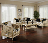 Morocco Rattan Deep Seating Arm Chair By Designer Wicker Tribor