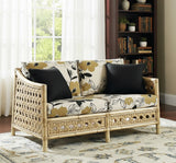 Morocco Rattan Deep Seating Loveseat By Designer Wicker Tribor