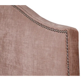 Madison Queen Upholstered Bed with Nailhead by Braxton Culler Made in the USA Model 812-021SN