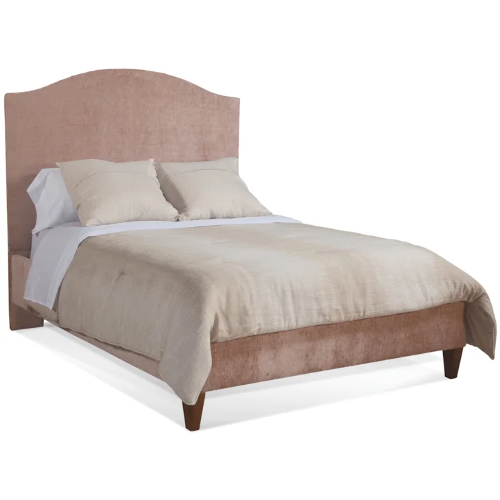 Madison Queen Upholstered Bed with Nailhead by Braxton Culler Made in the USA Model 812-021SN