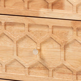 Madrid 4 Pc Japandi Inspired Wooden Queen Bedroom Set