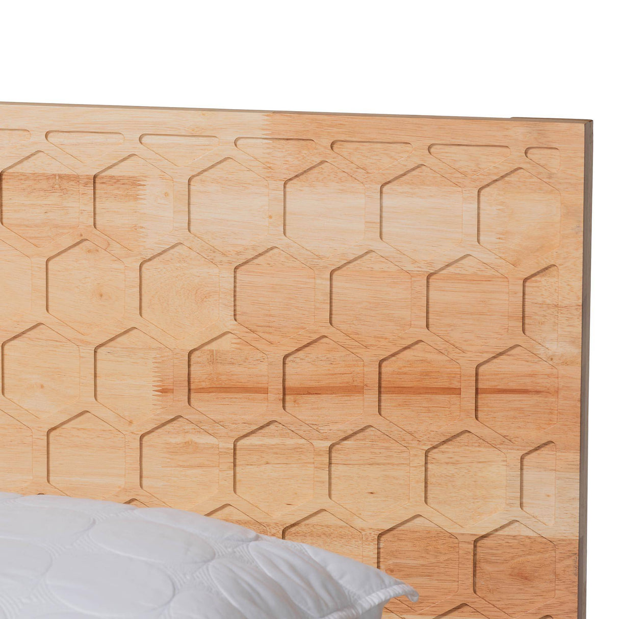 Madrid 4 Pc Japandi Inspired Wooden Queen Bedroom Set