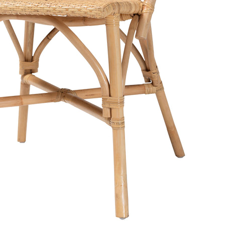 Wicker Fair Rattan Malaya Cane Dining Chair