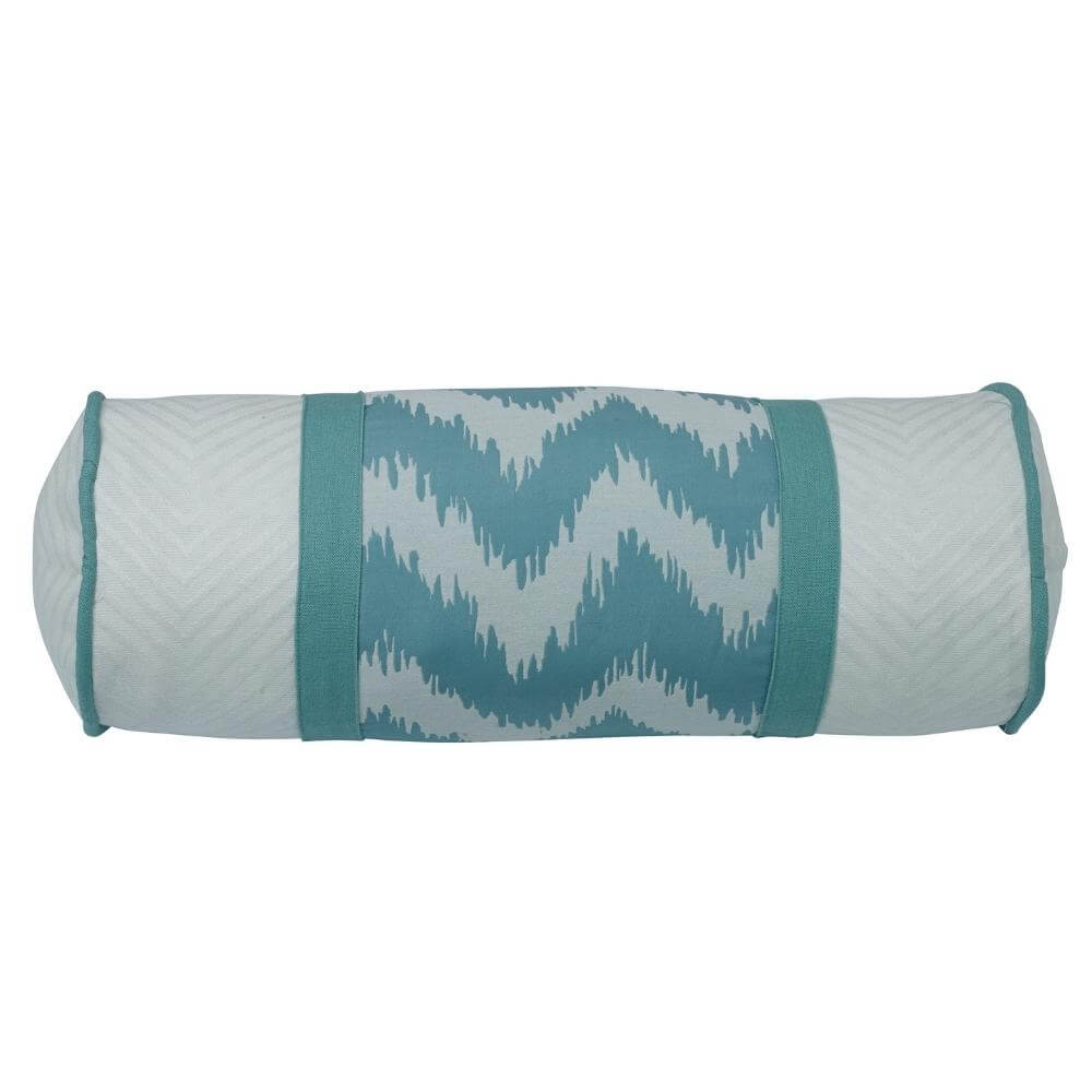 Maldives Chevron Neckroll Pillow