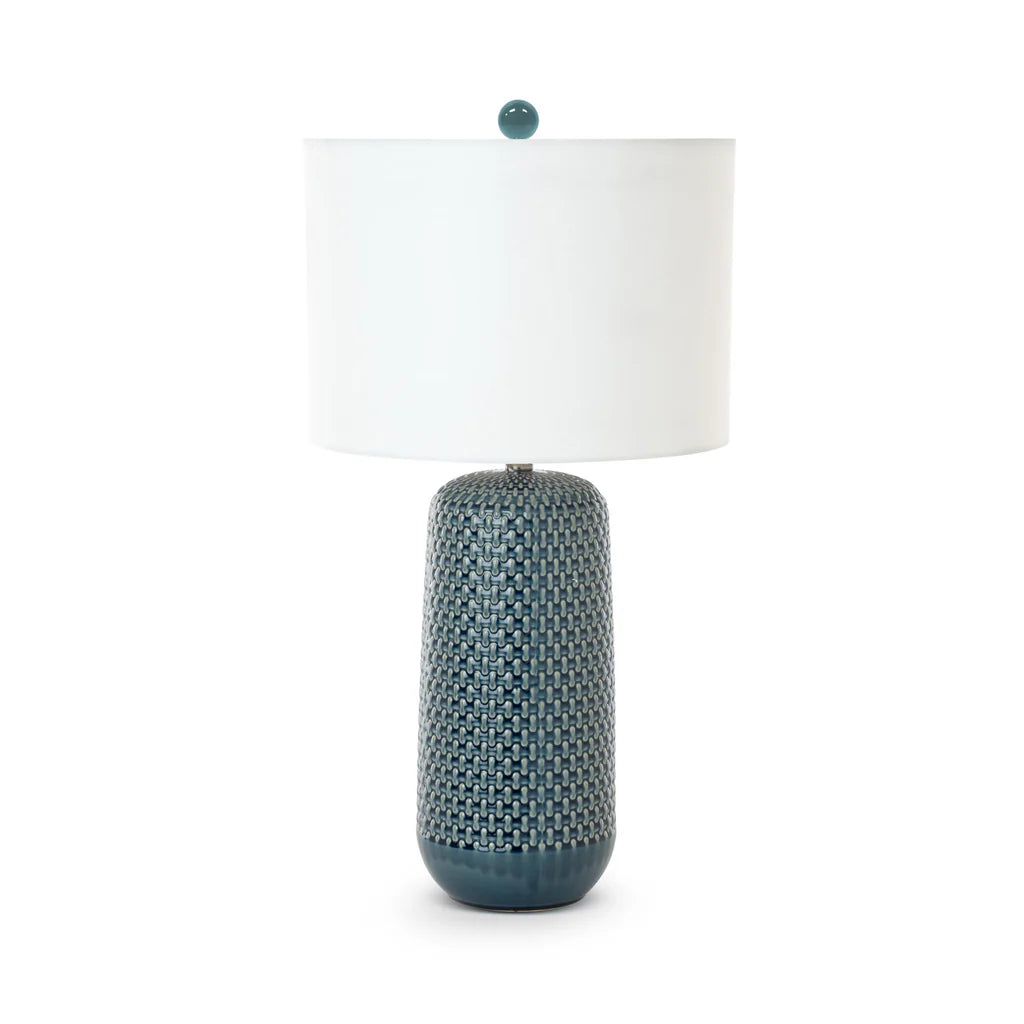 Marlin Table Lamp Set of 2 Model LUX-2048-BLUE By Lux Lighting