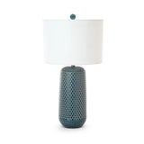Marlin Table Lamp Set of 2 Model LUX-2048-BLUE By Lux Lighting