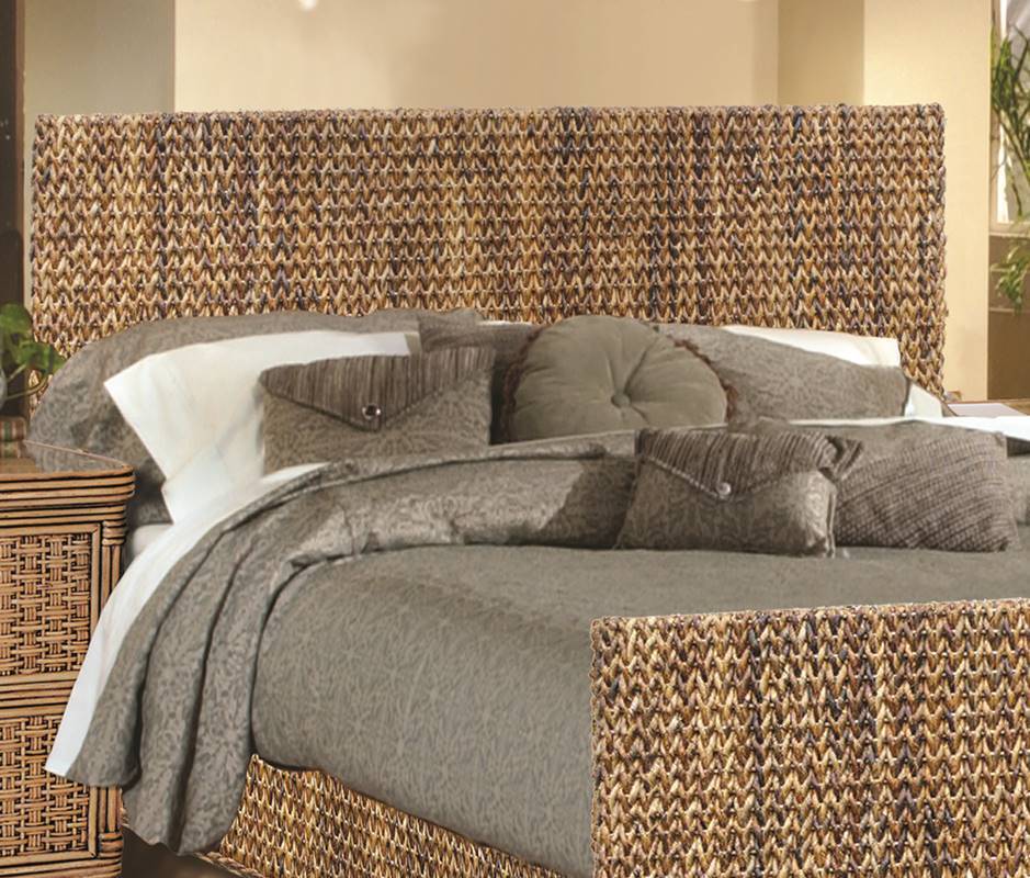 Island Breeze Maui Queen Headboard Model B53340-NAT By Seawinds Trading