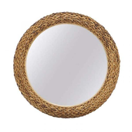 Maui Queen Headboard and Mirror 2 Pc Set Model B53340-2PCSET By Seawinds Trading