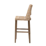 Maya Wicker Fair Rattan Barstool