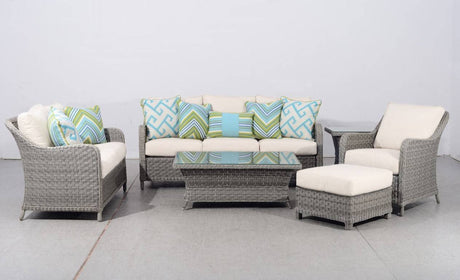 Mayfair Outdoor Wicker Swivel Glider 77805 by South Sea Rattan