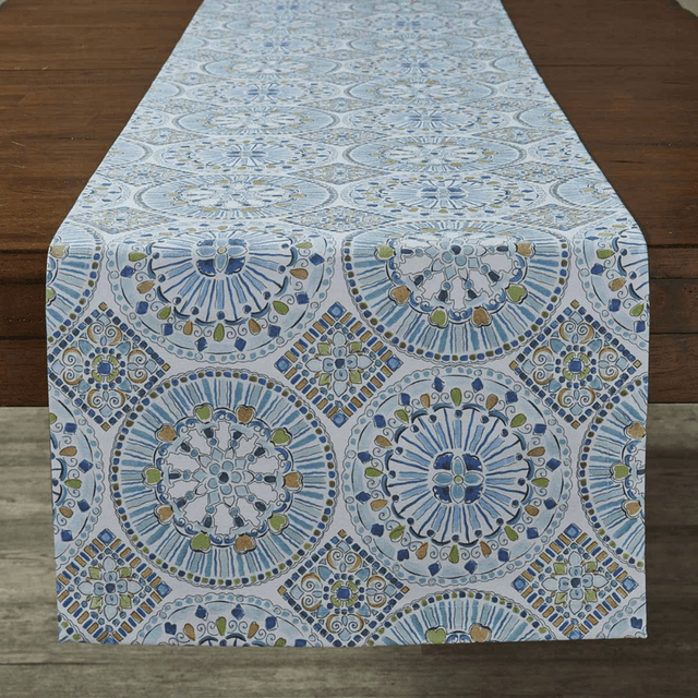 Mediterranean Villa Table Runner (7689328623848)