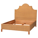 Tarlac Natural Rattan Bed by Wicker Fair