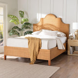 Tarlac Natural Rattan Bed by Wicker Fair
