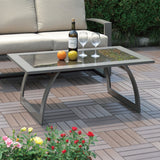 Moldova Outdoor 4-Piece Seating Set Model PRP-8501-GRY-4PC by Pelican Reef