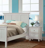 Monaco White 2 Pc Queen Headboard and Nightstand Set Model B81832-B81840 By Seawinds Trading