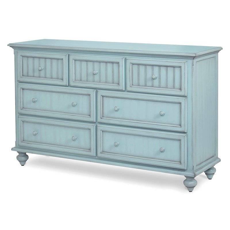 Monaco Bleu 7 Drawer Dresser