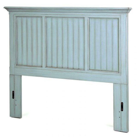 Monaco Distressed Blue Stain 2 Pc Bedroom Set with Queen Headboard and Nightstand Model B81832-B81840 By Seawinds Trading