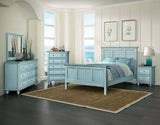 Monaco Distressed Blue 2 Drw Nightstand Model B81832-BLEU By Seawinds Trading