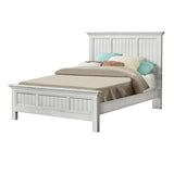 Monaco Distressed White 5 Pc Bedroom Set By Seawinds Trading