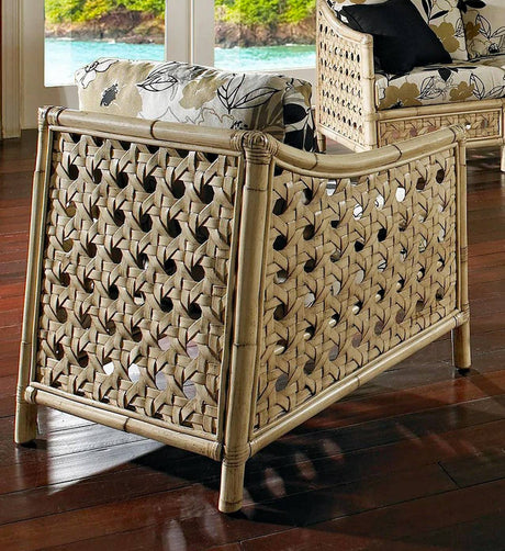 Morocco Rattan Deep Seating Arm Chair By Designer Wicker Tribor