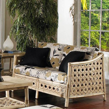 Morocco Rattan Deep Seating Loveseat By Designer Wicker Tribor