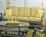 Nadine Coastal 4 Pc Living Room Set in Willow Finish Model 6200-4PC-SET-WL from South Sea Rattan