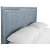 Naples Wicker and Rattan King Panel Bed Model 807-026 by Braxton Culler