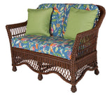 Naples Rattan Loveseat Model N-2 by Designer Wicker Tribor