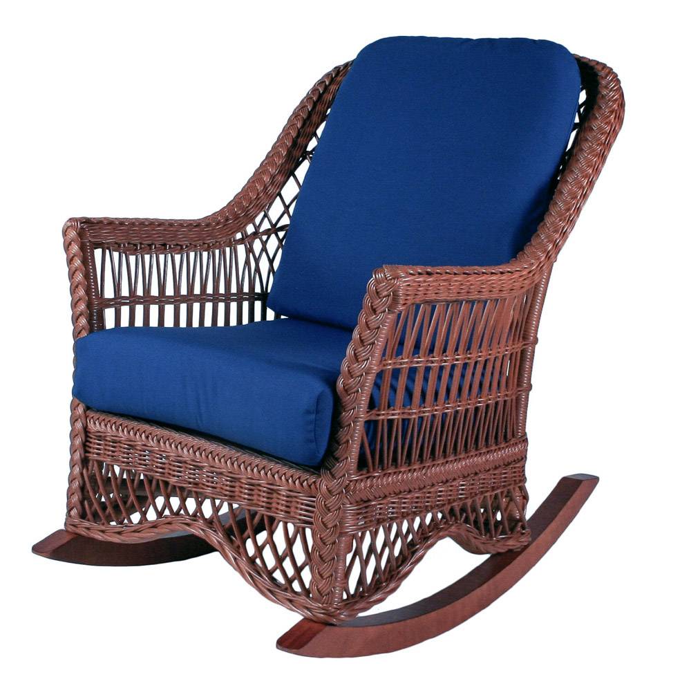 Naples Rattan Rocker N-06 by Designer Wicker Tribor