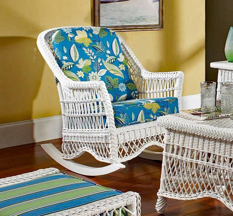 Naples Rattan Rocker N-06 by Designer Wicker Tribor