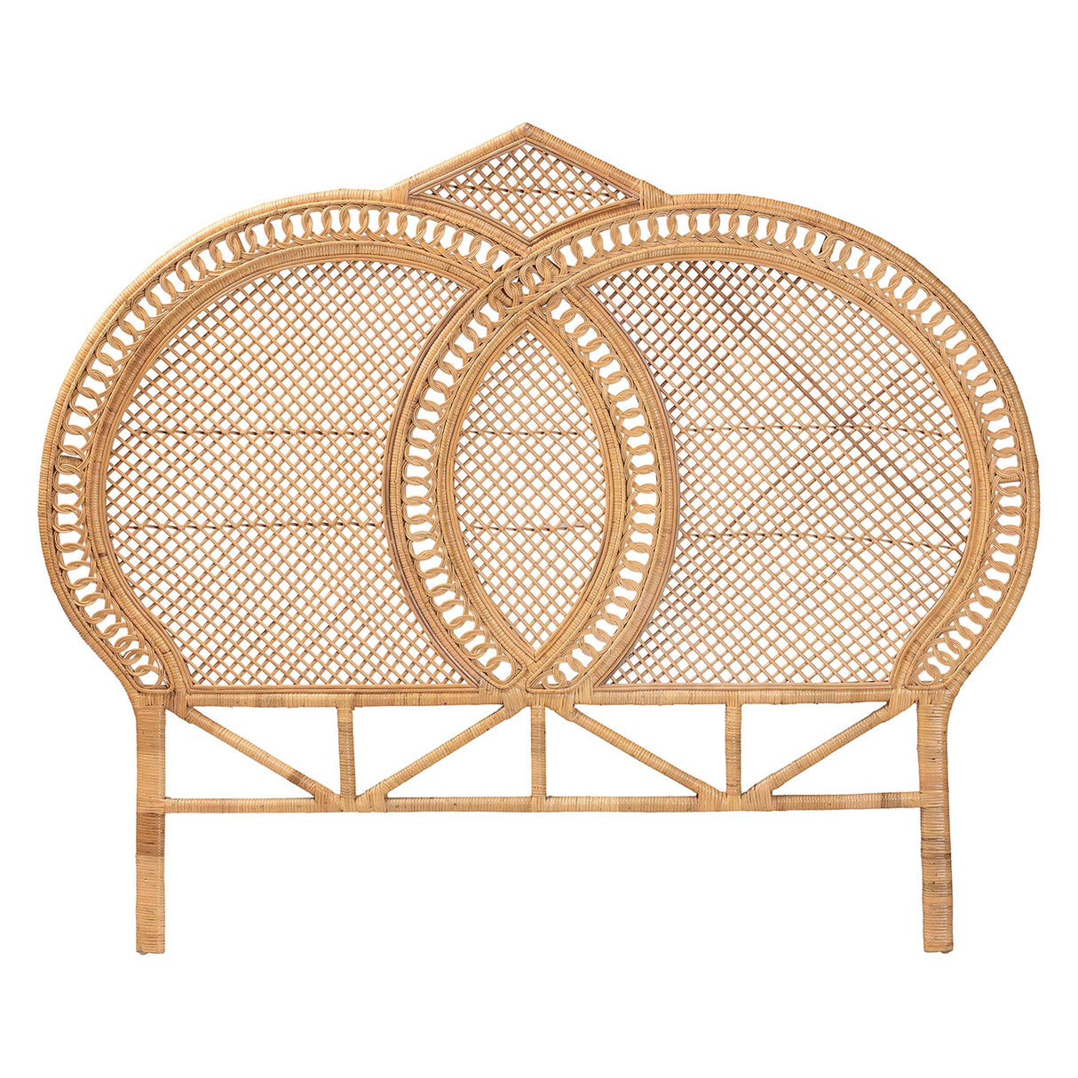 Wicker Fair Nerita Exotic Queen Headboard