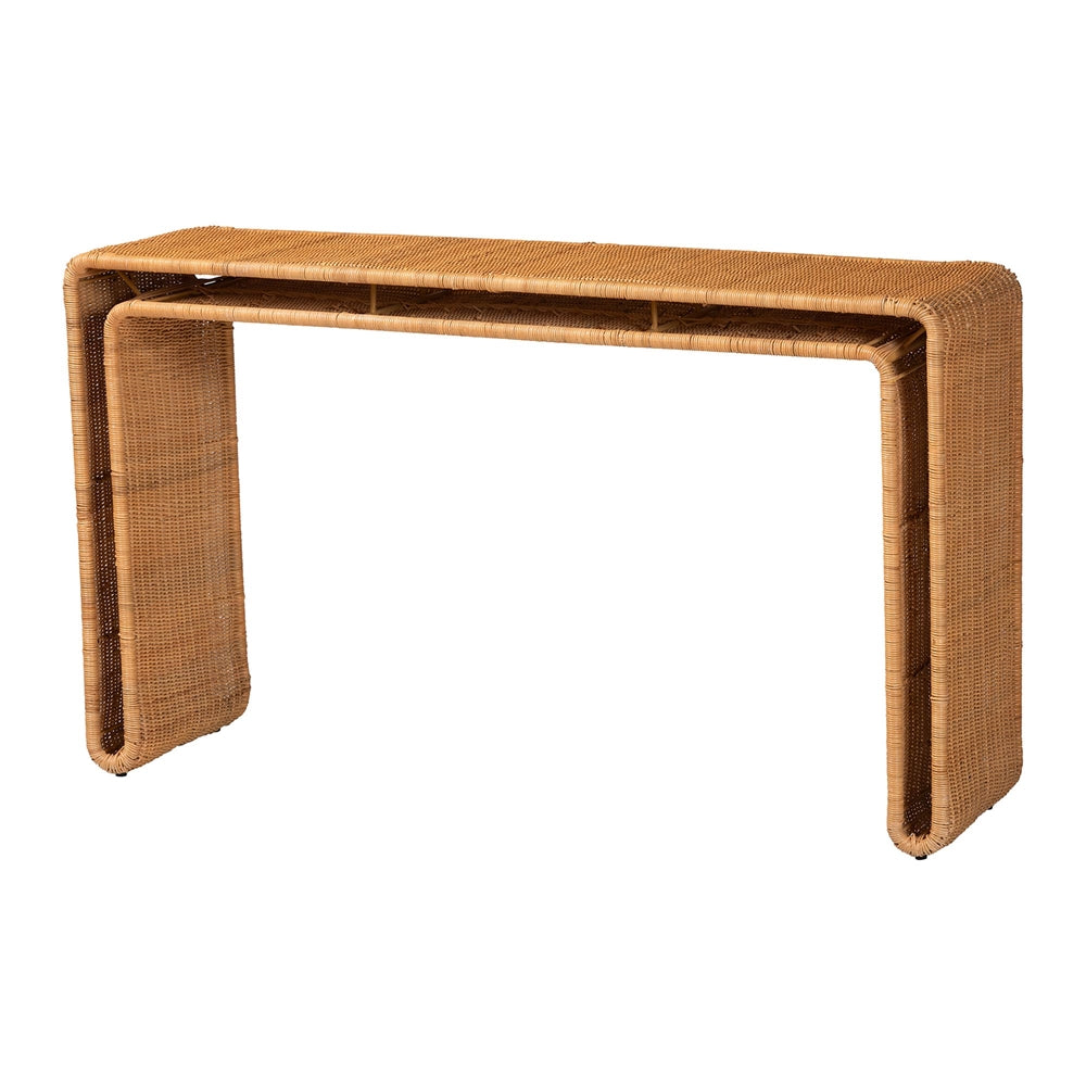 Nevada Wicker Fair Rattan Console or Sofa Table