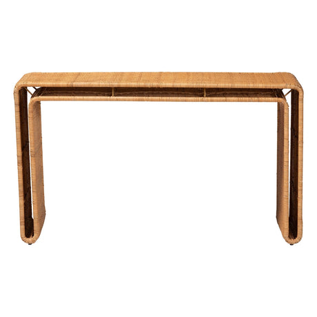 Nevada Wicker Fair Rattan Console or Sofa Table