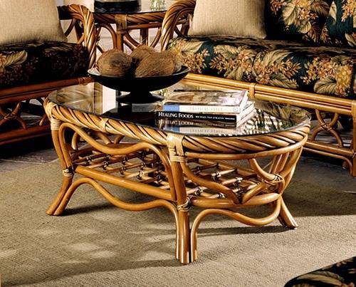 New Twist Living Room 5 Pc Set Model 3300 from South Sea Rattan