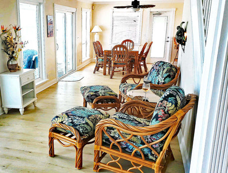 New Twist Lounge Chair with Deep Seating Comfort from South Sea Rattan