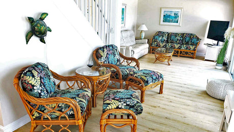 New Twist Lounge Chair with Deep Seating Comfort from South Sea Rattan