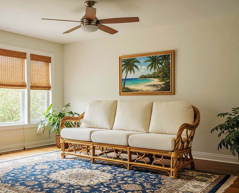 New Twist Deep Seating Living Room 4 Pc Set from South Sea Rattan