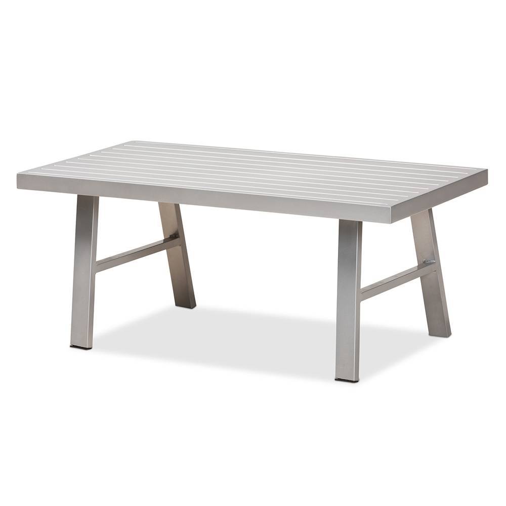 Regal 4-PC Outdoor Seating Set w/ Blue Cushions