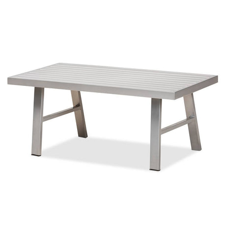Regal 4-PC Outdoor Seating Set w/ Blue Cushions