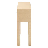 Noah Grasscloth 2-Drawer Console Table by Wicker Fair