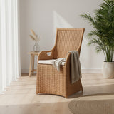 Wicker Fair Rattan Noble Dining Chair or Accent Chair