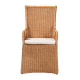 Wicker Fair Rattan Noble Dining Chair or Accent Chair