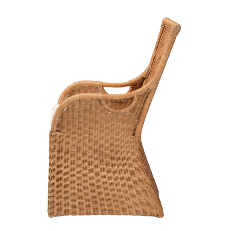 Wicker Fair Rattan Noble Dining Chair or Accent Chair