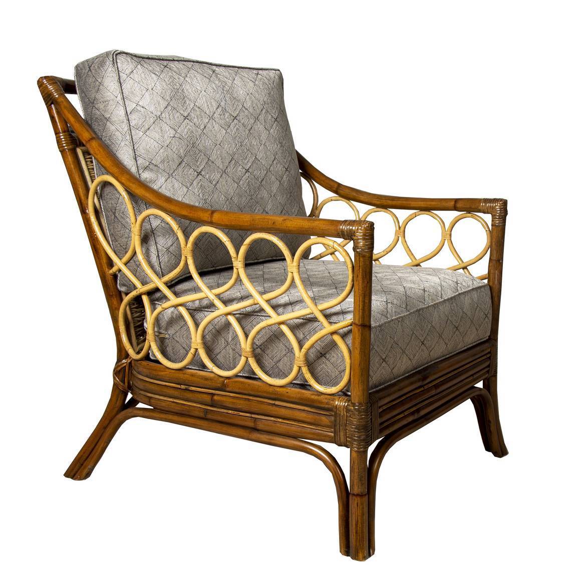 Fiji Rattan Lounge Chair from Capris Furniture Model OC739