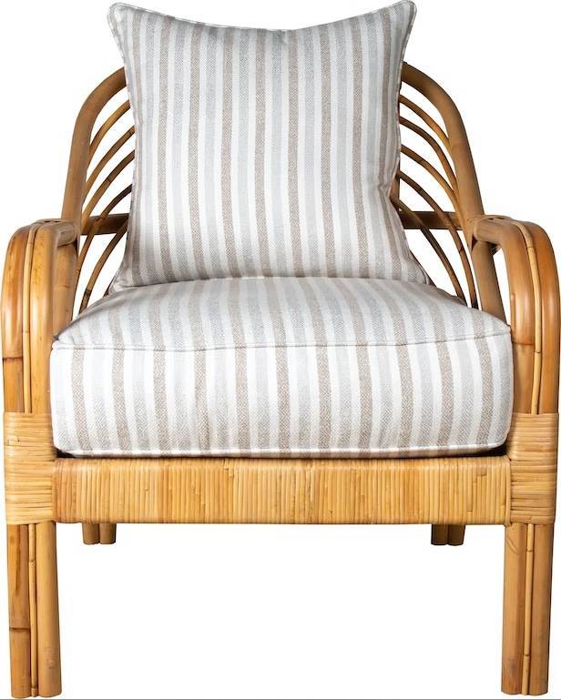 Orlando Rattan Lounge Chair from Capris Furniture Model OC315